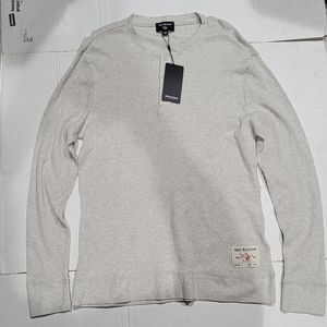 True Religion LS Henley thermal top XXL Mens MSRP $79